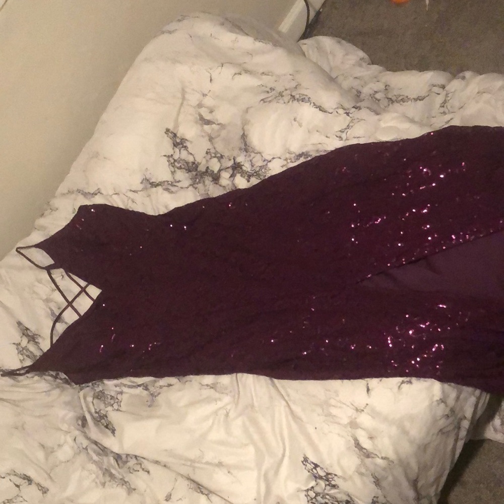 Purple Ball Dress
